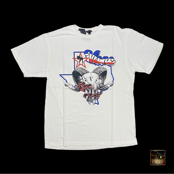 Vlone Lonestar Texas Exclusive Tee Black (L)